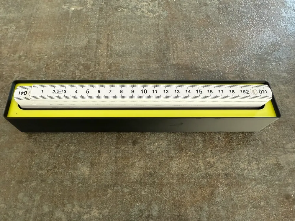 Gridfinity Bin - Folding Ruler by SBrandsborg - MakerWorld