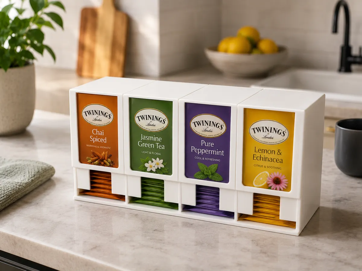 Distributeur de sachets de thé