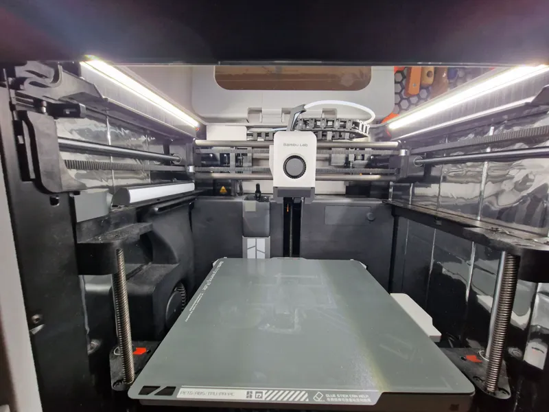 Bambu P1P/P1S up to 12mm LED strip, three-sided mounting