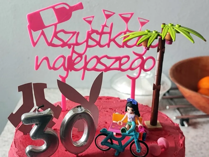 Happy Birthday / Wszystkie najlepszego cake topper