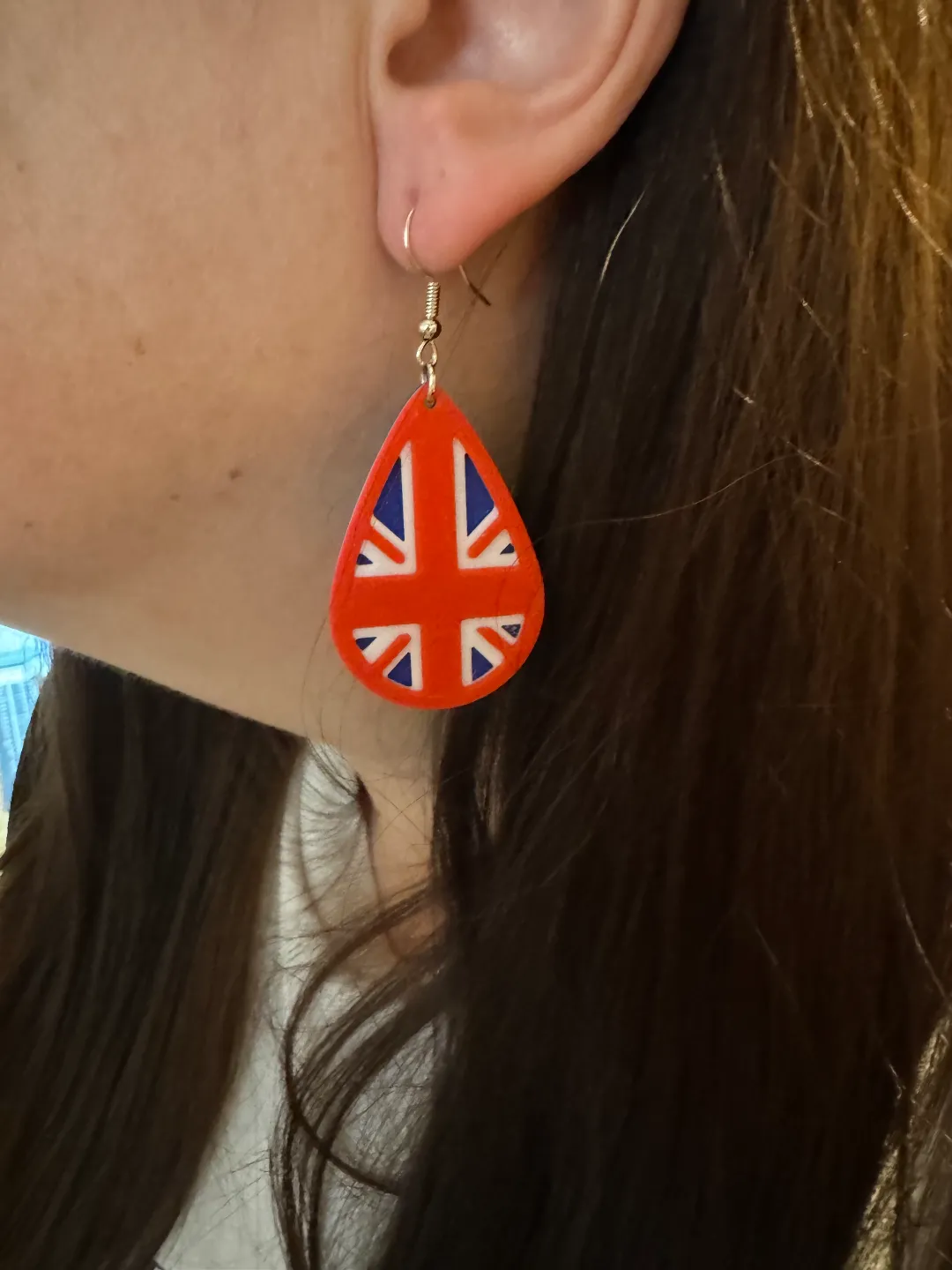 Union Flag Earrings view 3