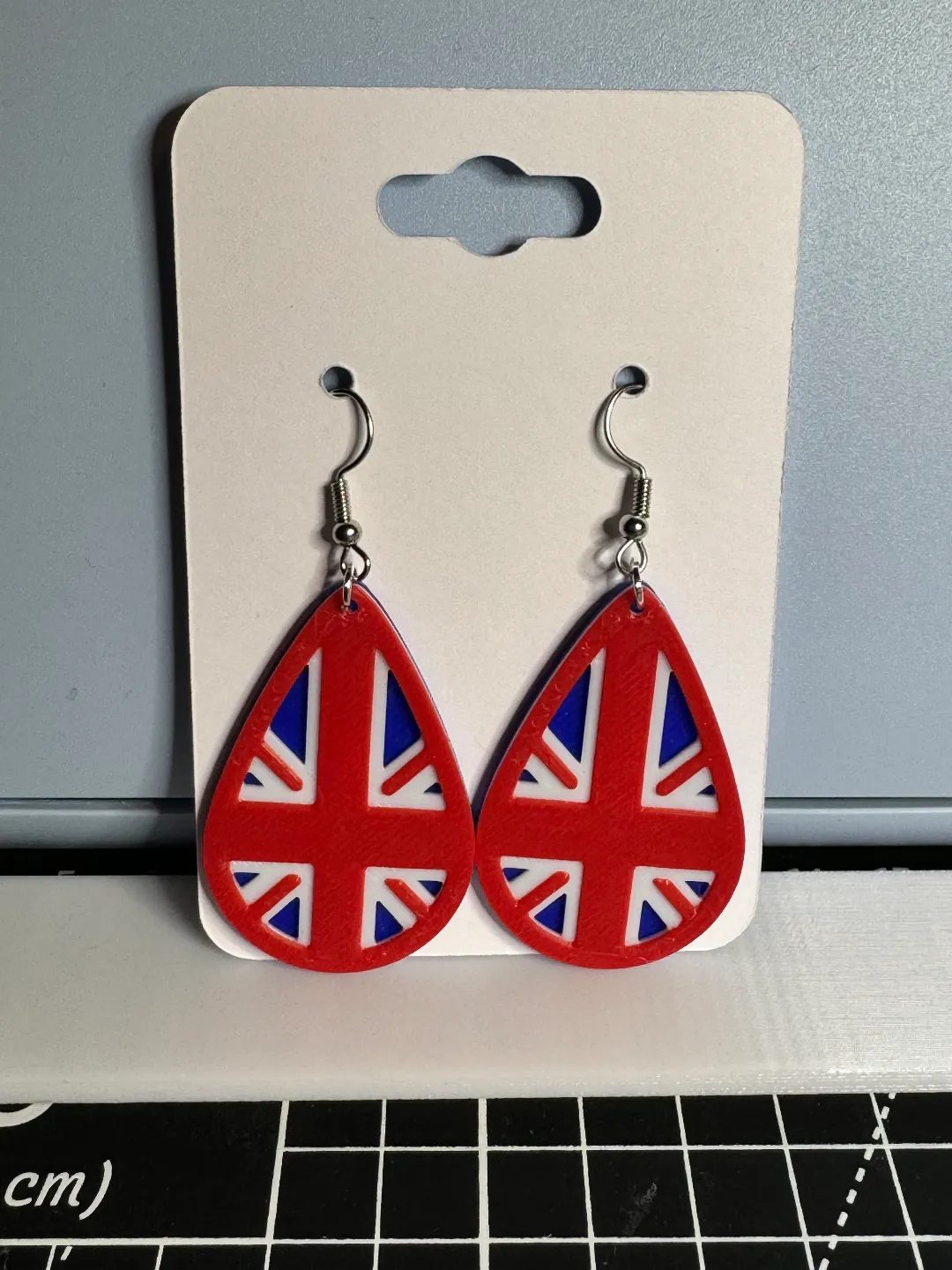 Union Flag Earrings view 2