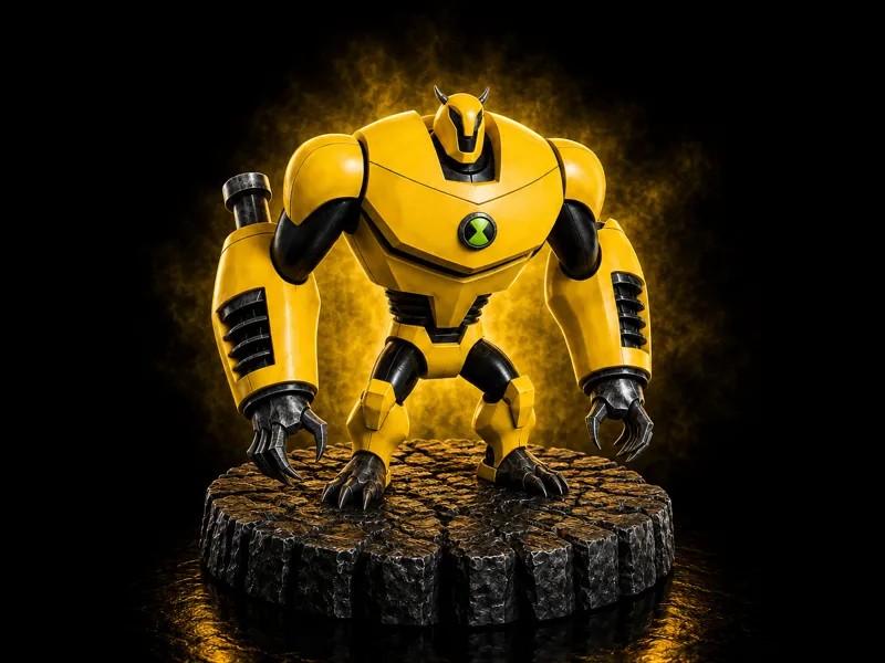Armodrillo (Ben 10) - 3D Model