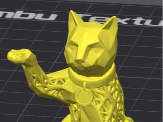 test cat 3D model
