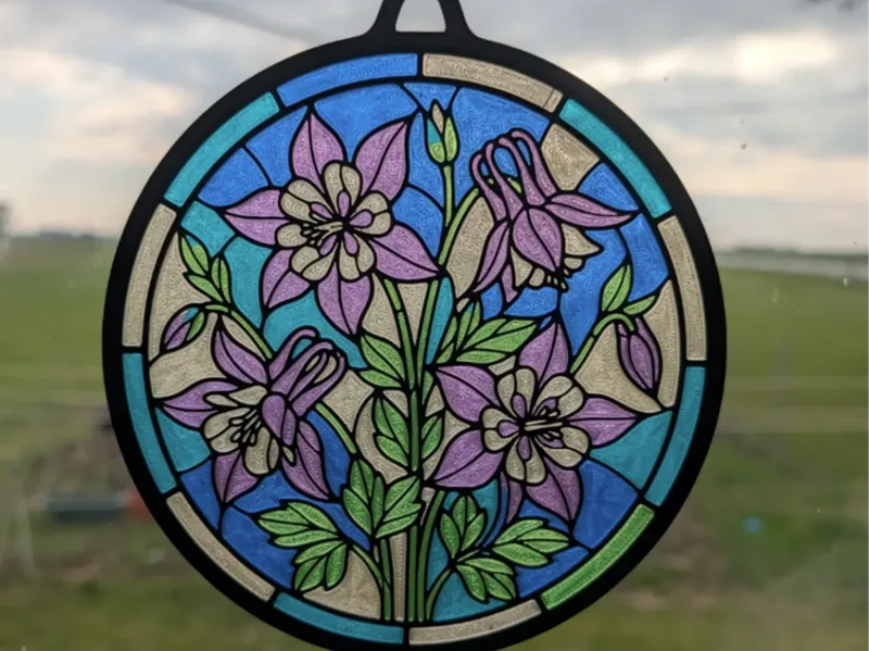 Columbine Sun Catcher