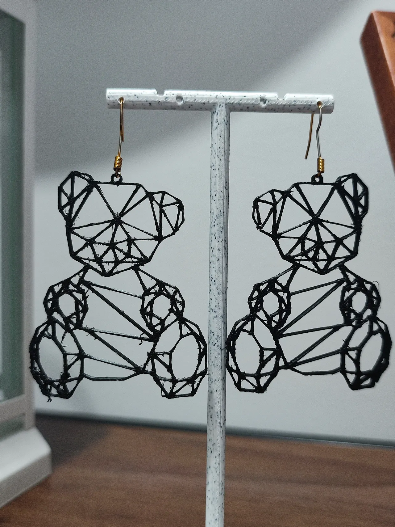 Aretes Teddy Geométrico view 3