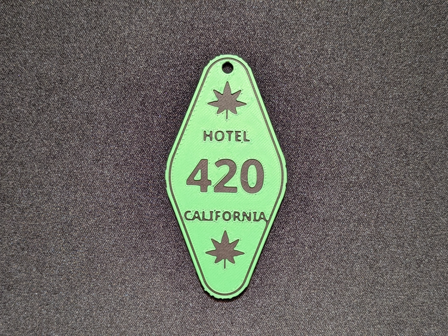 Hotel Key Tag