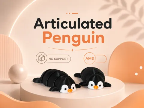 Mini Penguin - Articulated Animal