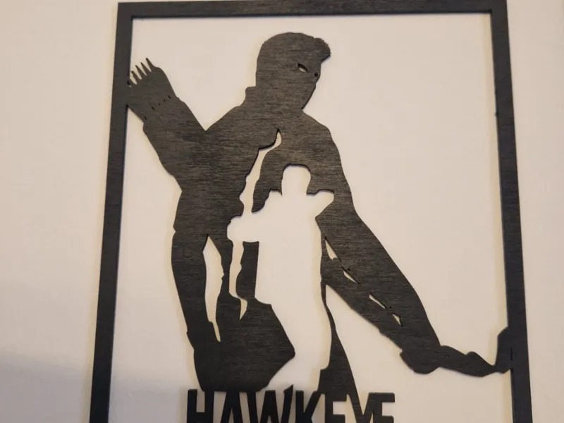 Hawkeye Wandbild