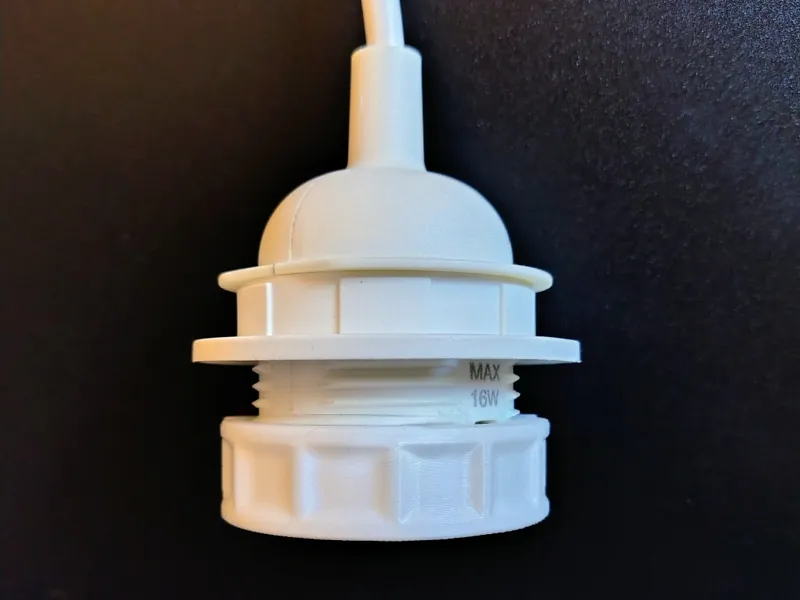lamp holder nut Ikea HEMMA 