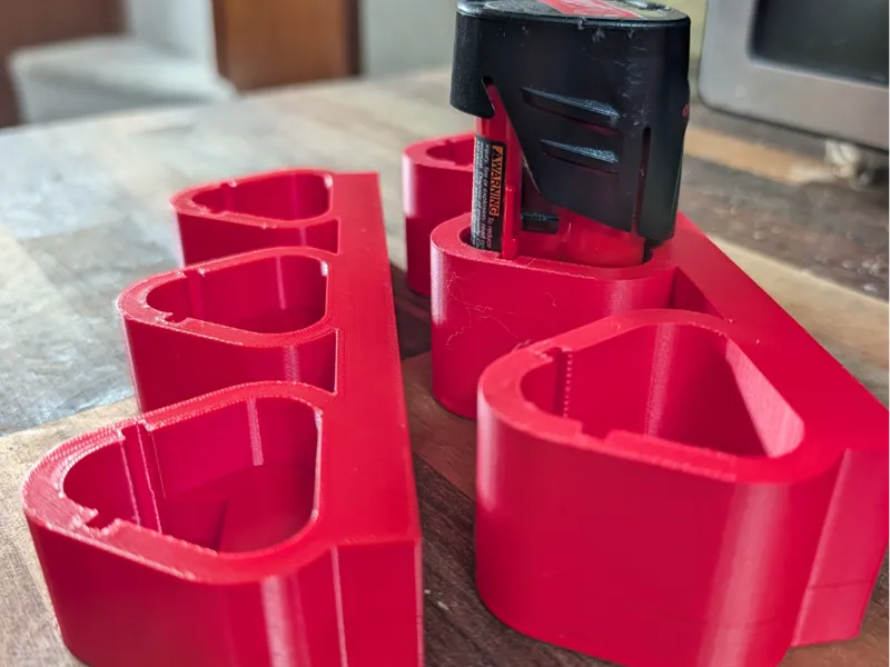 Improved M12 Battery Holder Taller and Tighter