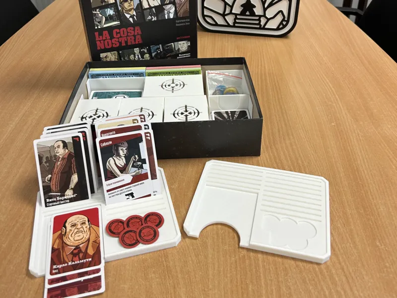 La Sosa Nostra insert and playerboard
