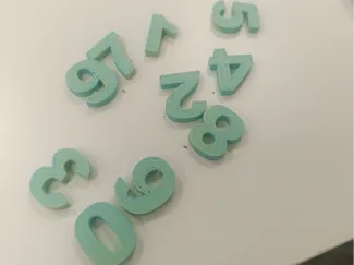 Numbers 0-9