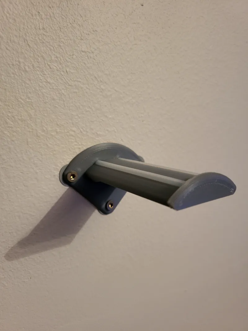 Wall Mounted Spool Holder with PTFE tubing