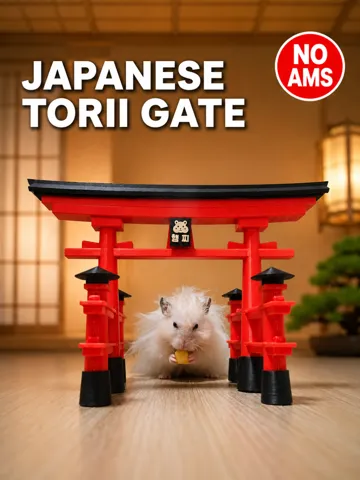 Accesorio para impresora 3D: Japanese Torii Gate - No AMS (Optional) — vista de referencia 2