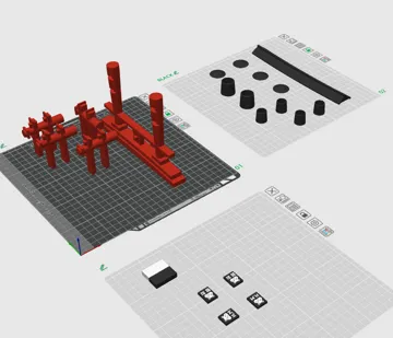 Accesorio para impresora 3D: Japanese Torii Gate - No AMS (Optional) — vista de referencia 3