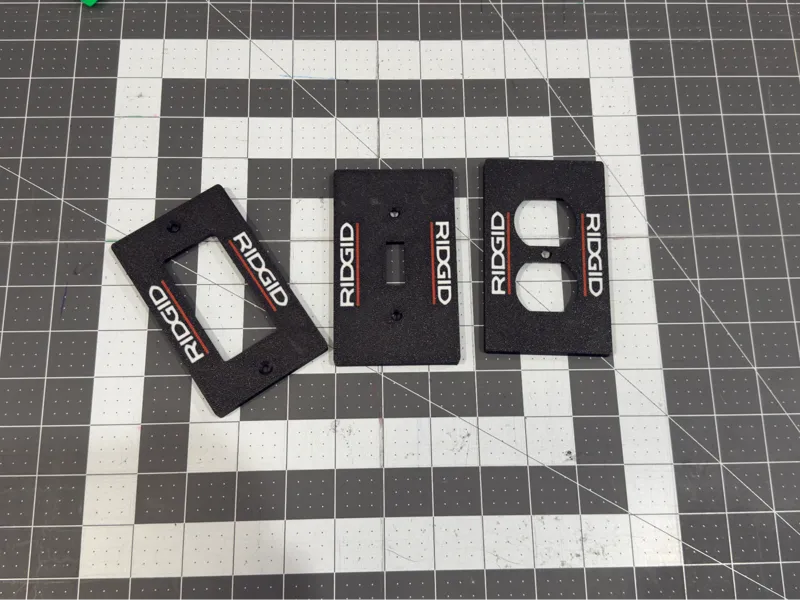 Ridgid Light Switch Plate Set