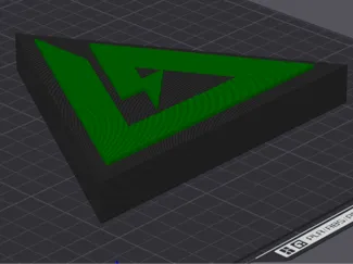 Delta force sign decoration No AMS needed