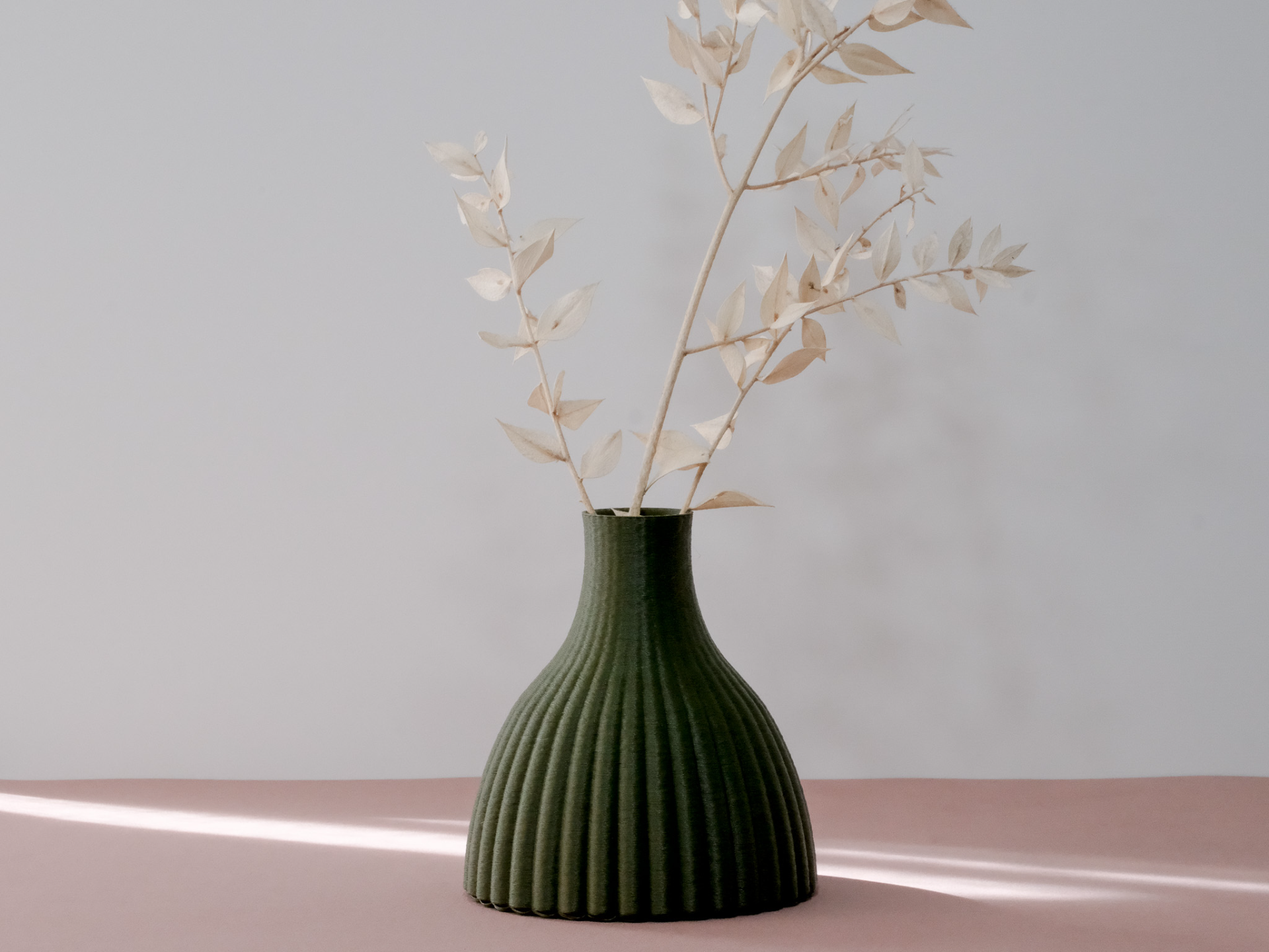 Fluted Vase