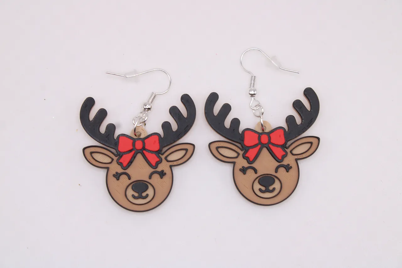 Reindeer Earrings view 4