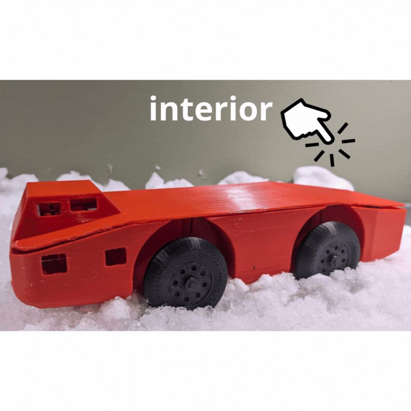 Antarctic Snow Cruiser Model (1:70 Scale)