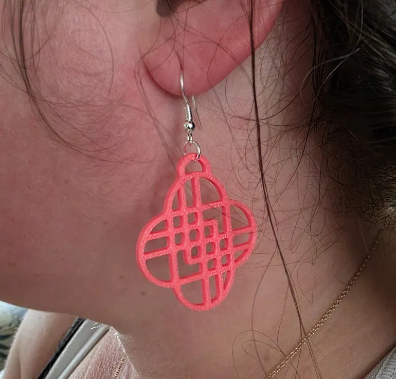 KPop Demon Hunters Huntrix Earrings view 2