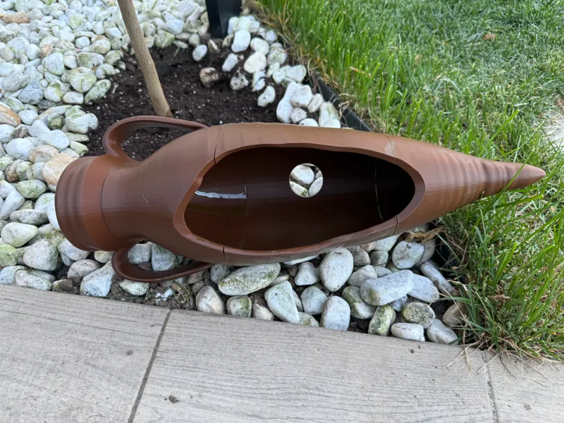 Anfora Giardino per Piante e foro di scolo
