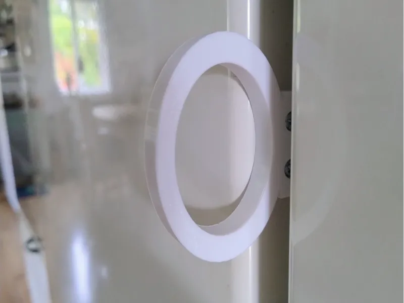 Miele kylskåp frys handtag oval