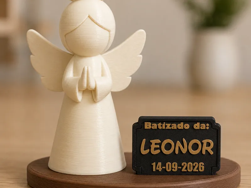 Custom Baptism Angel Keepsake
