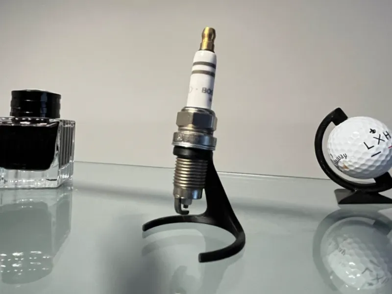 Spark Plug Desk Stand
