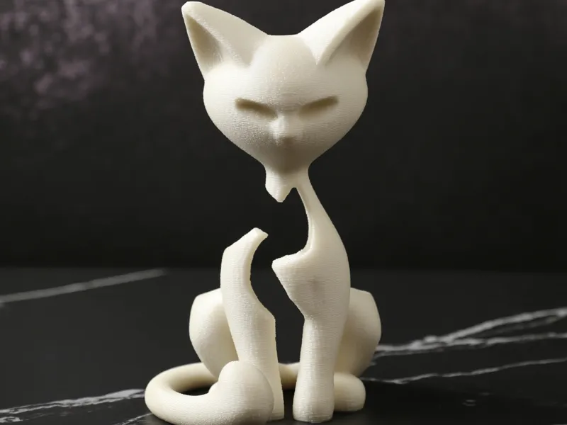 Modern Cat sculpture