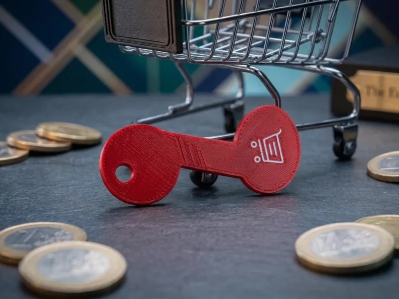 Removable Shopping Cart Coin