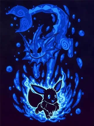 Vaporeon HueForge