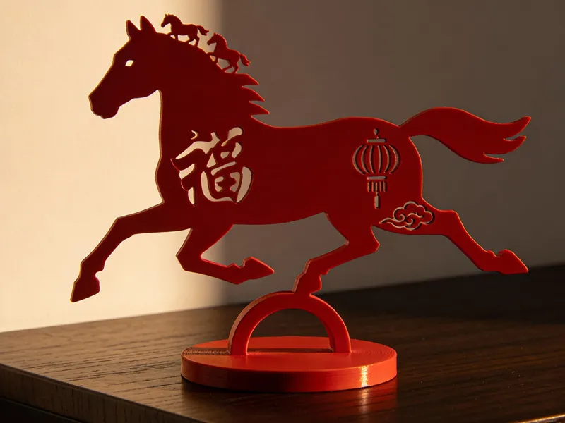 Galloping Fortune Silhouette