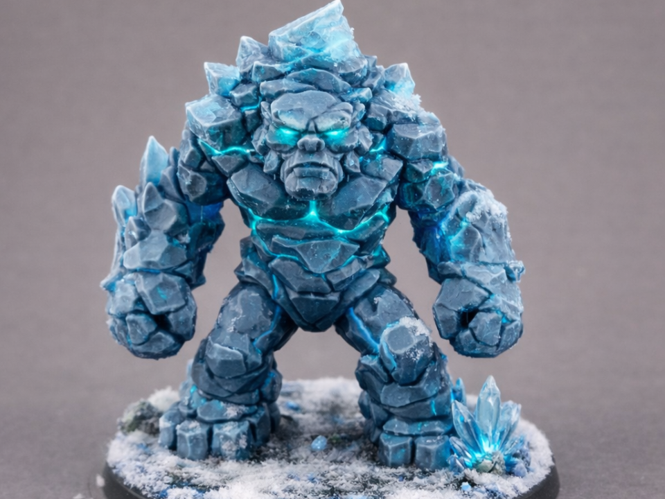 Frozen Stone Guardian