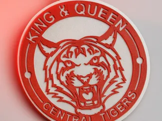 King & Queen Central Tigers Hype Chain