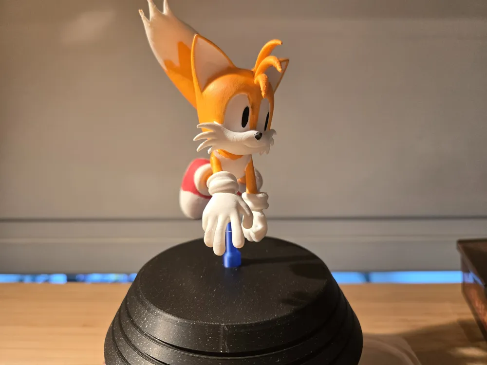 Tails (from Sonic the Hedgehog) - Free 3D Print Model - MakerWorld