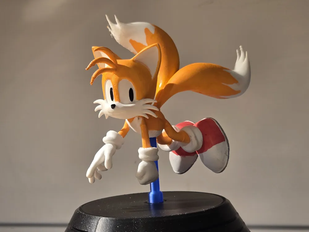 Tails (from Sonic the Hedgehog) - Free 3D Print Model - MakerWorld