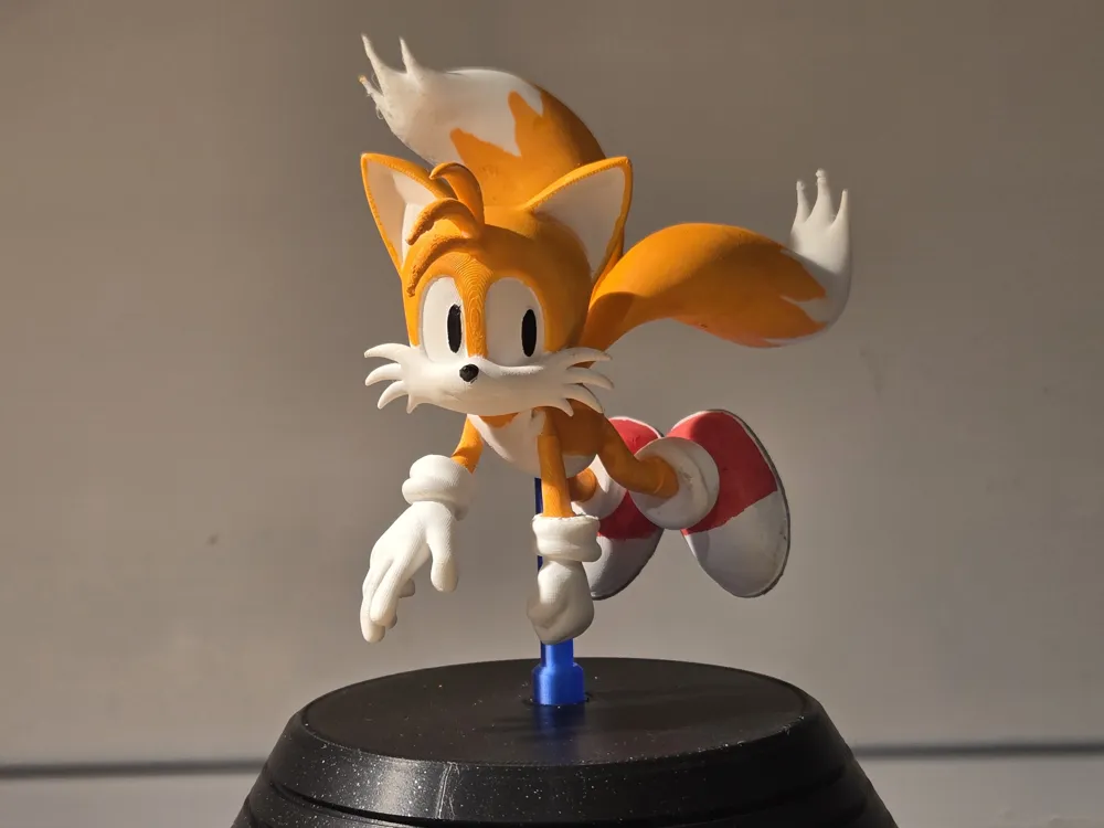 Tails (from Sonic the Hedgehog) - Free 3D Print Model - MakerWorld