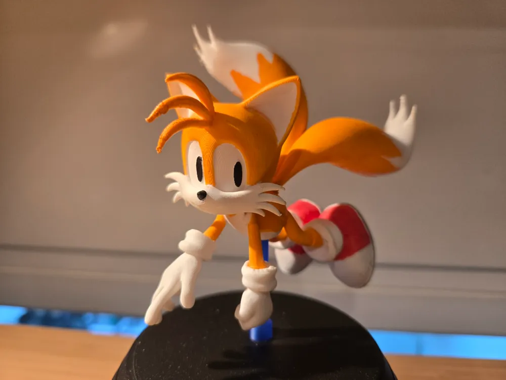 Tails (from Sonic the Hedgehog) - Free 3D Print Model - MakerWorld