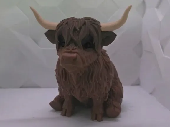 Niedliches Hochlandrind / Chibi Highland Cow