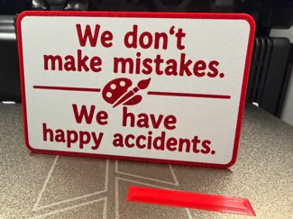 no mistakes, happy accidents Bob Boss Quote Zitat