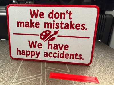 no mistakes, happy accidents Bob Boss Quote Zitat