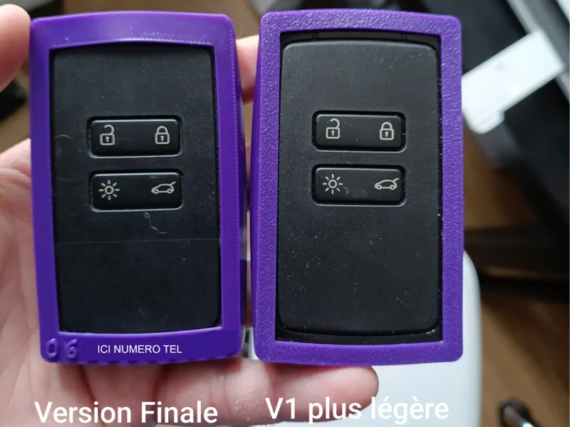 Protection clé Renault Zoé 2 et autres Renault
