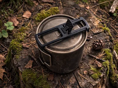 Lid clip for Titanium Pot 750 ml (Tomshoo /Lixada)