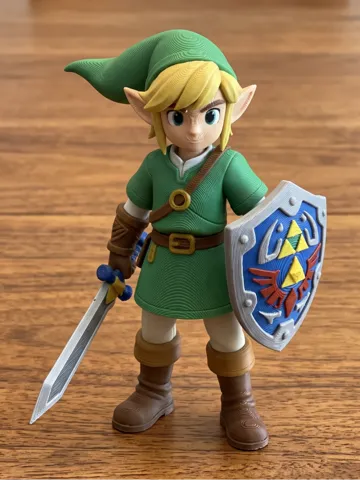 Figura decorativa: Link Figure | The Legend of Zelda — vista de referencia 2