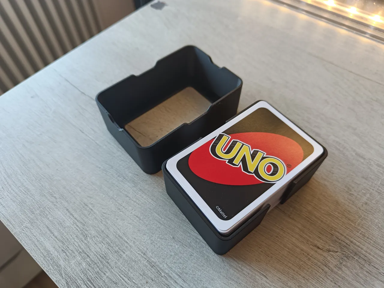 Simple Customizable Card Box, Parametric view 4