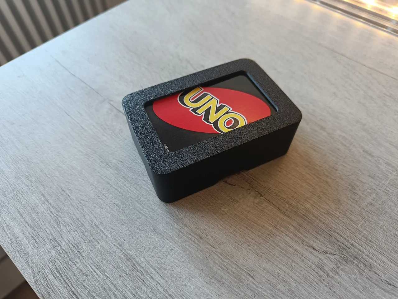 Simple Customizable Card Box, Parametric view 3