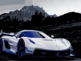 Koenigsegg Jesko Hueforge.