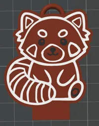 Red Panda (0.2mm layer, 2 walls, 15% infill)